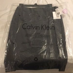 Charcoal Gray Calvin Klein skirt